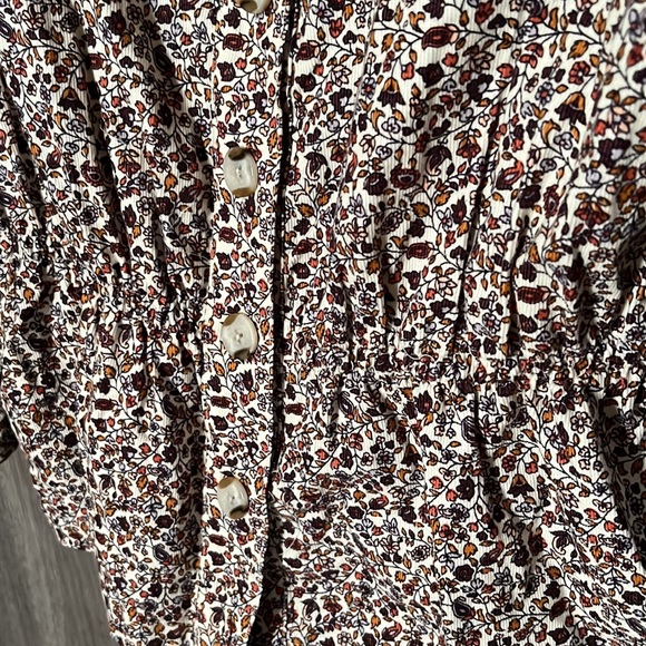 Madewell Corduroy Peplum Top - Picture 5 of 16